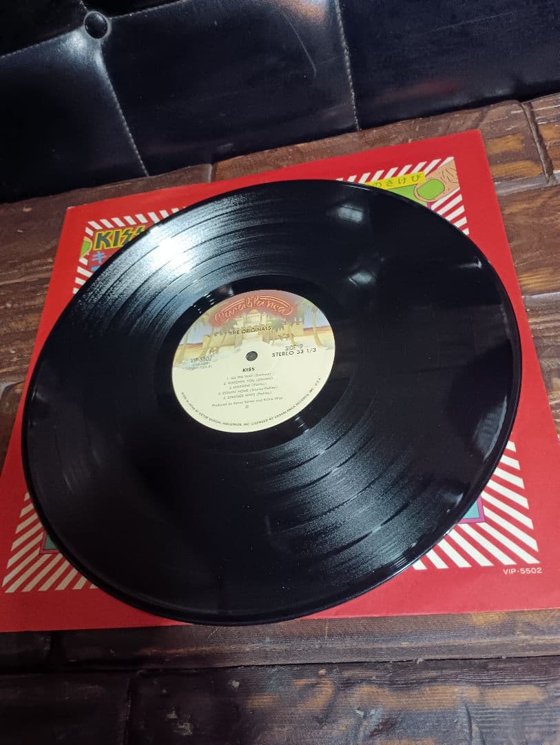 3LP 地獄の全貌 The originalsキッス KISS 特典　ステッカー