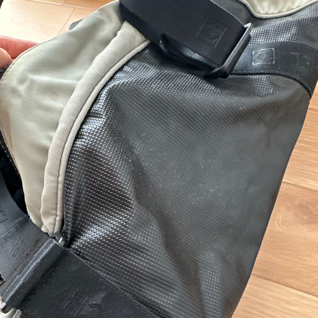 CHANEL ボストンバッグ グレー/ブラック　スポーツライン