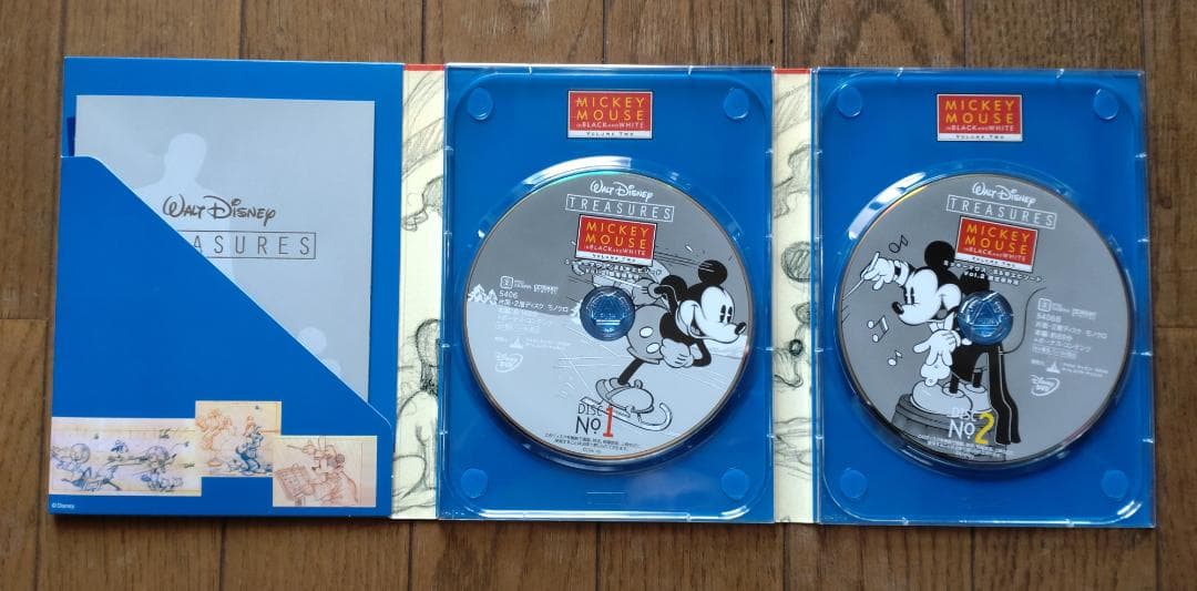 DVDソフト『ミッキーマウス／B&Wエピソード・カラーエピソード』など５セット