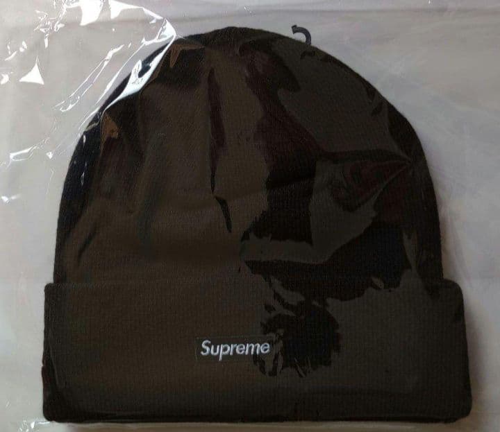 Supreme / NEW ERA S LOGO BEANIE（黒）