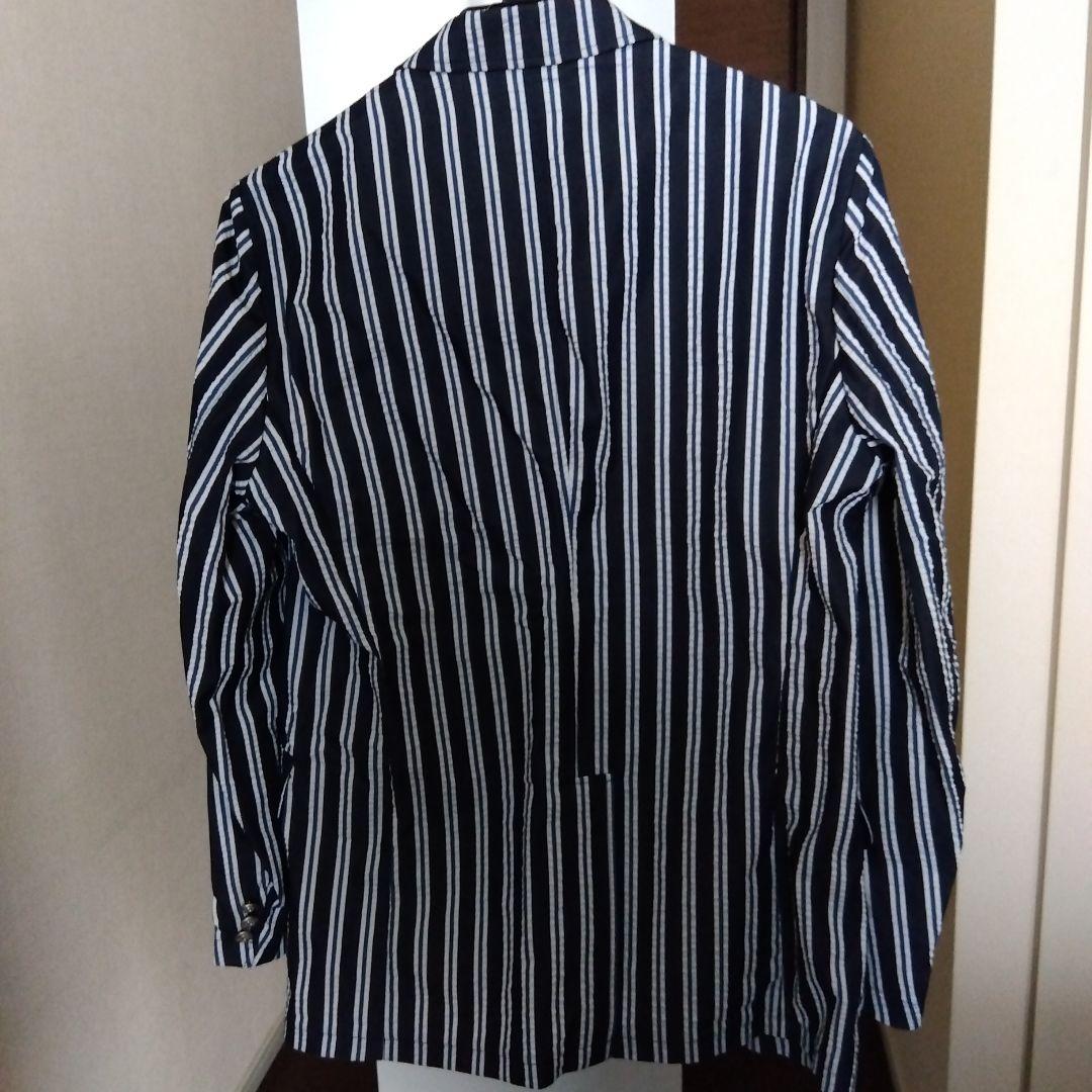 値下げしました！VAN　JACKET　JACKET　紺×ホワイト　ストライプ