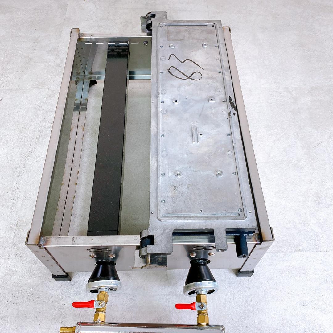 【現状品】業務用 ガス式 たい焼き器 2連式 SM-DYS-R6