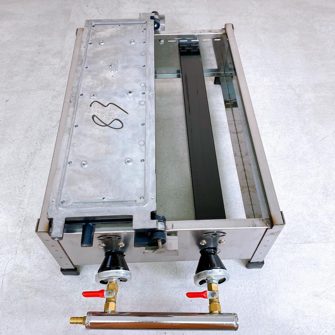【現状品】業務用 ガス式 たい焼き器 2連式 SM-DYS-R6