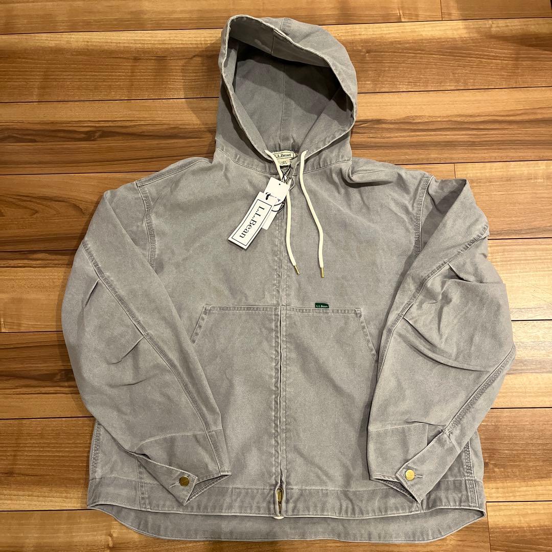 L.L.Bean フード付きグレージャケット