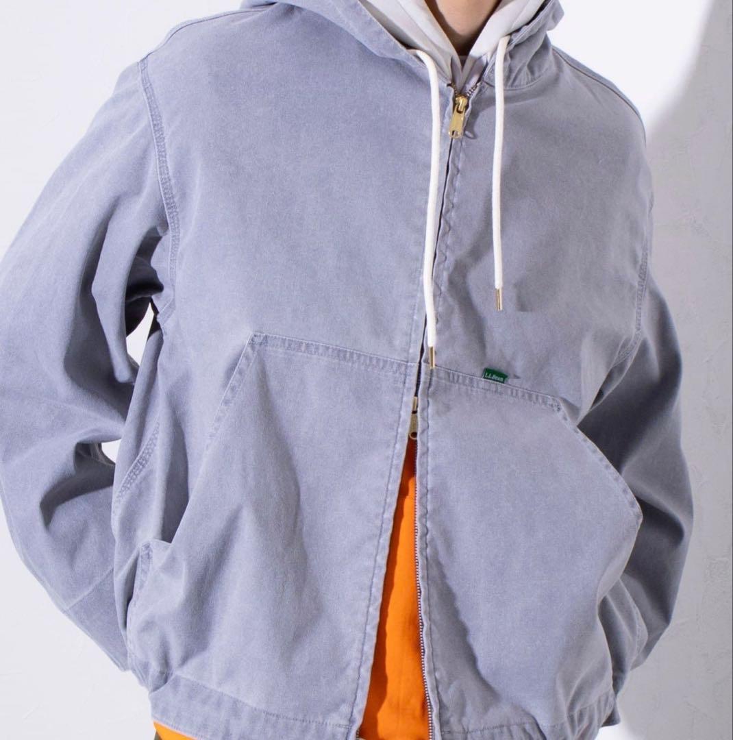 L.L.Bean フード付きグレージャケット