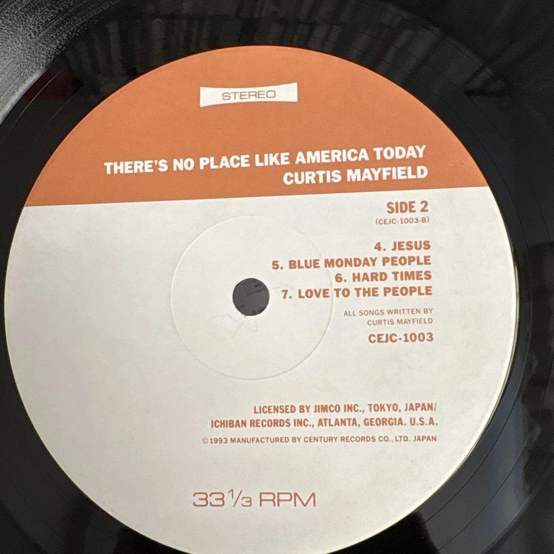 There's No Place Like America Today レコード