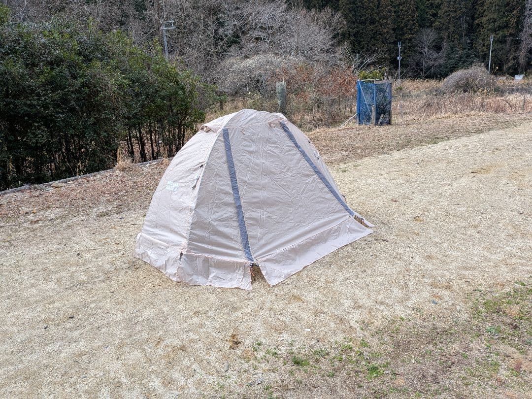 コットテント　フライシート付き