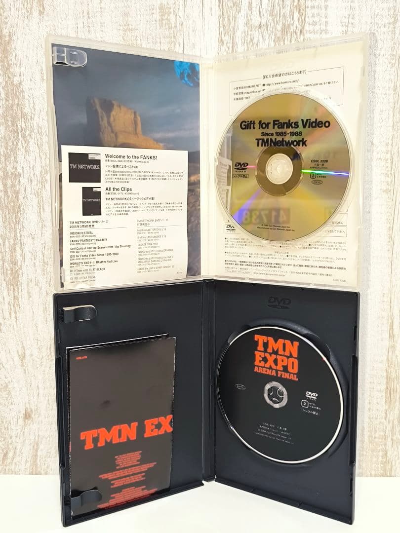 TMネットワーク TMN DVD 3作品 まとめ売り LIVE MV
