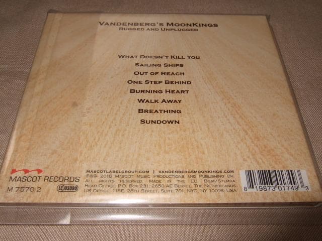 VANDENBERG’S MOONKINGS,新品, 直筆サイン入り, ヴァン