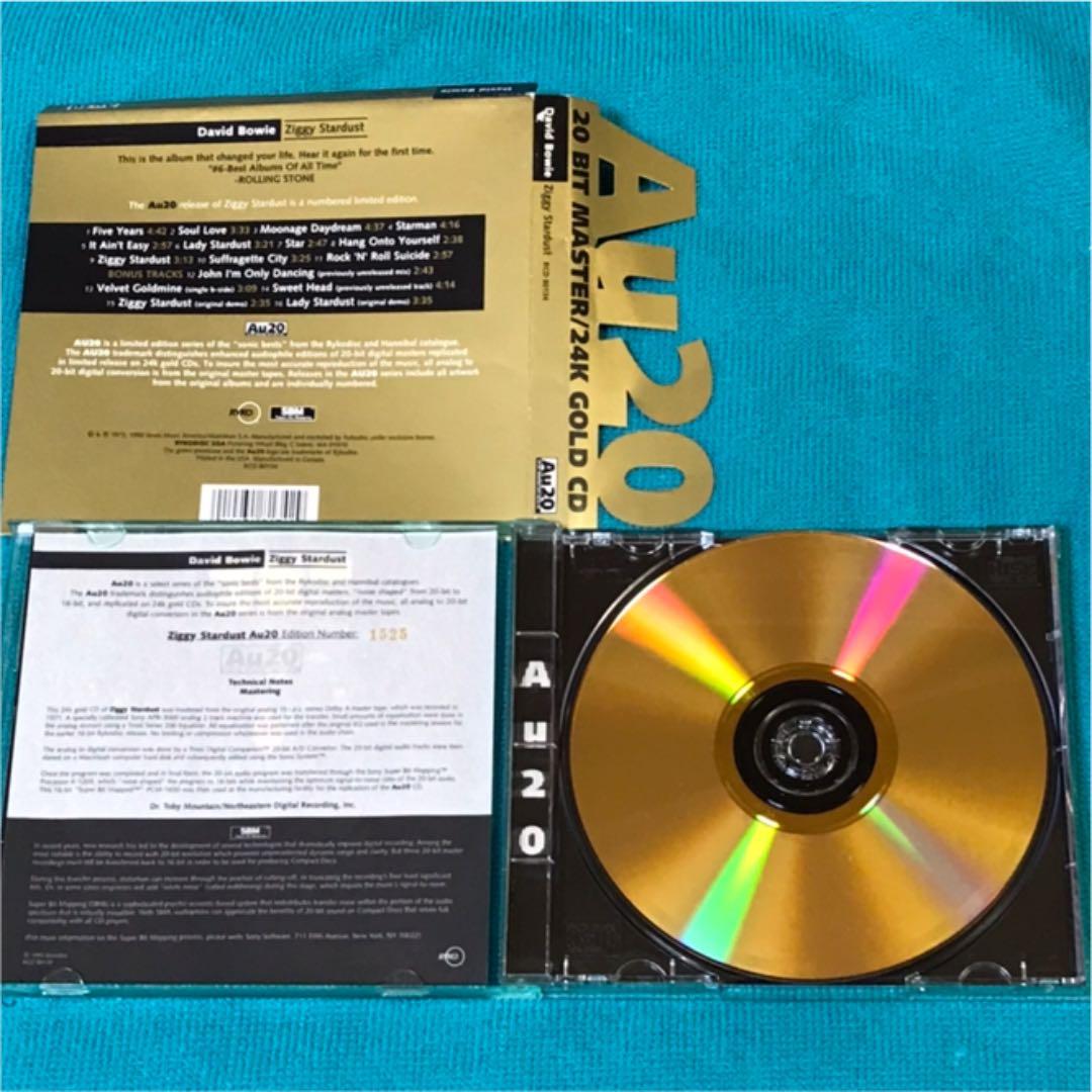 Bowie「Ziggy Stardust」24k AU20 (CD)