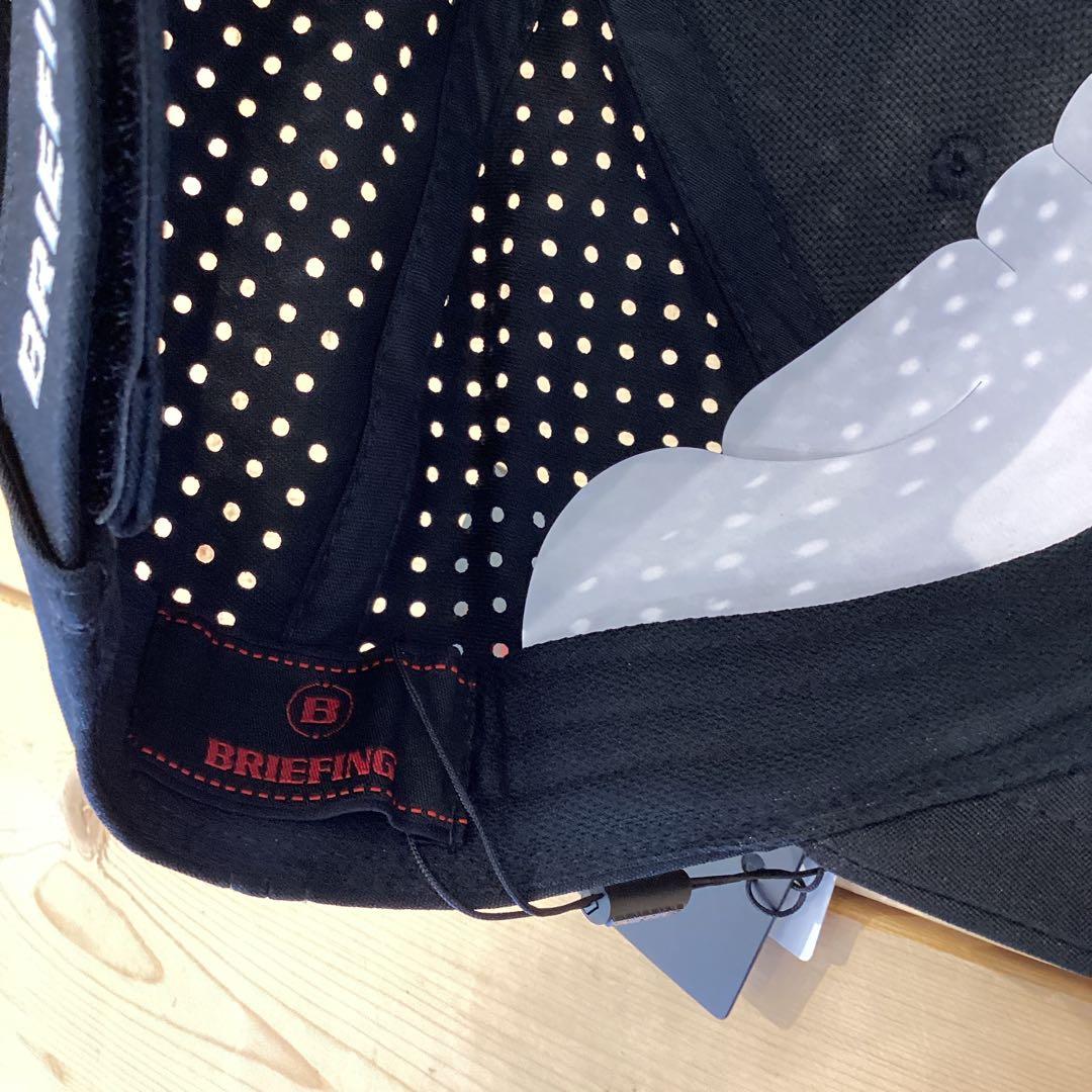 新品　BRIEFING PUNCHING MESH CAP ブラック