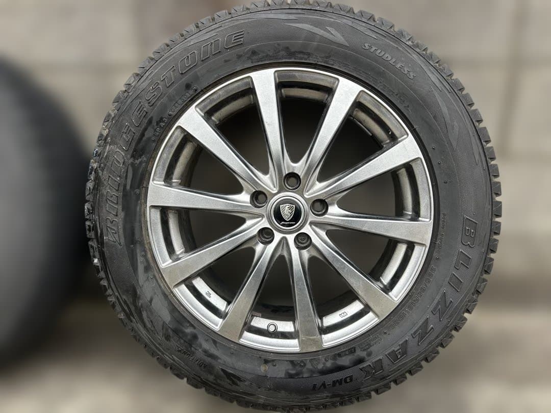 225/65R18 ブリヂストン BLIZZAK DM-V1 スタッドレス4本