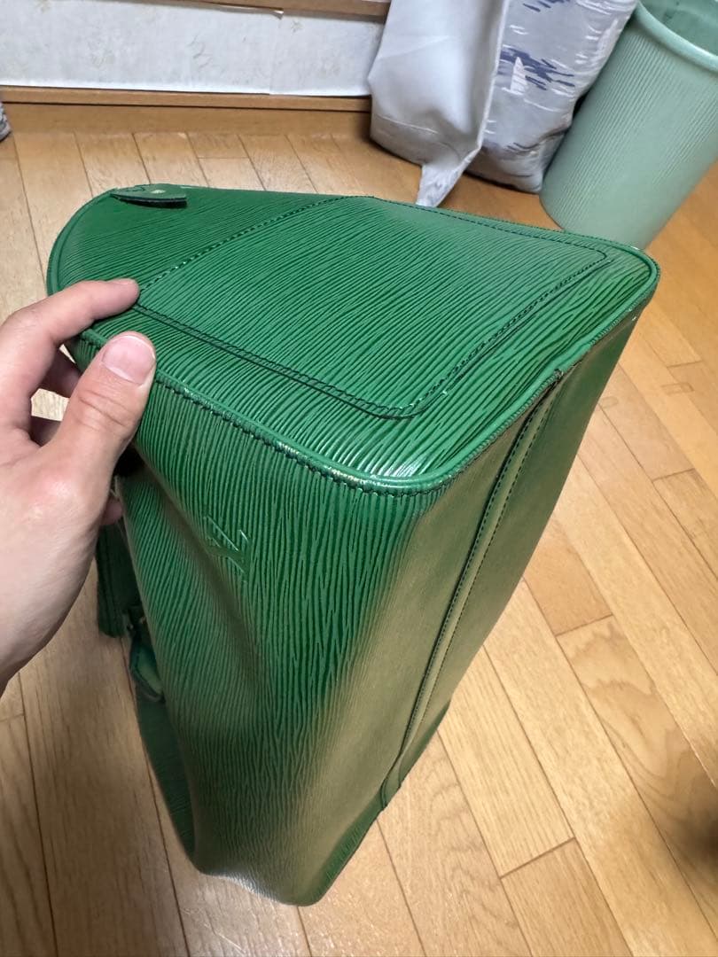 LOUIS VUITTON エピ　スピーディ　40 グリーン ボストンバッグ