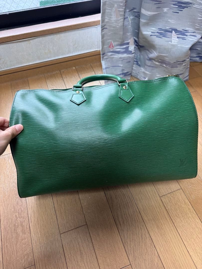 LOUIS VUITTON エピ　スピーディ　40 グリーン ボストンバッグ
