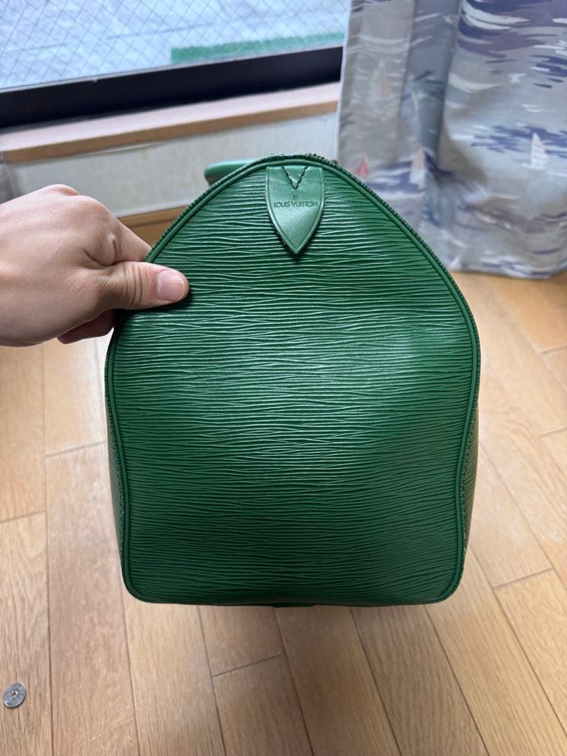 LOUIS VUITTON エピ　スピーディ　40 グリーン ボストンバッグ