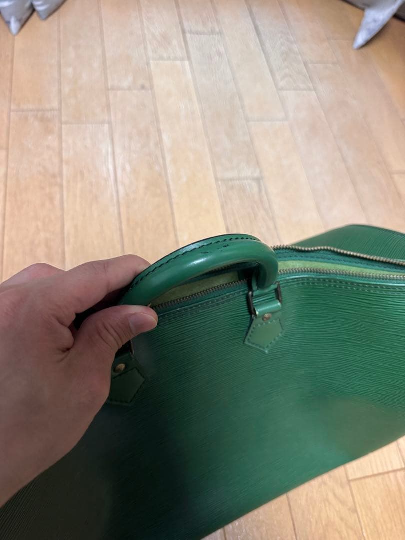 LOUIS VUITTON エピ　スピーディ　40 グリーン ボストンバッグ
