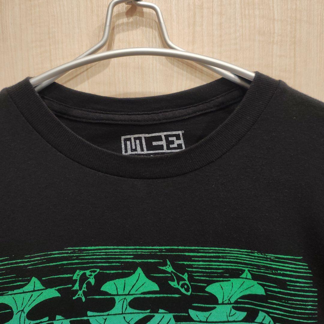 公式　M.C.Escher Fish & Frogs エッシャー　Tシャツ
