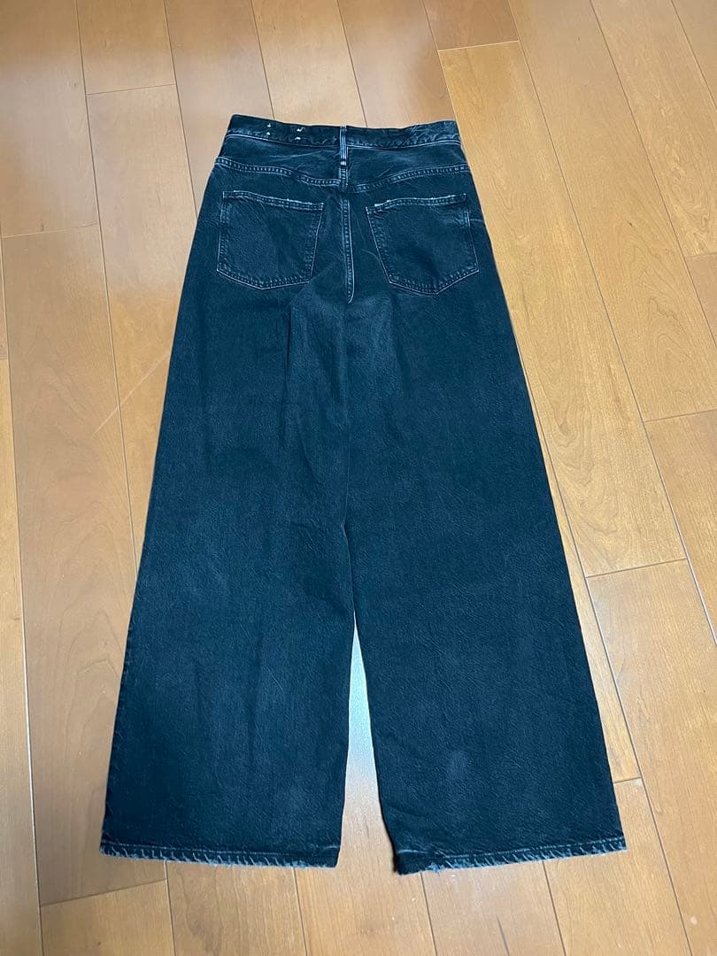 L'Appartement アッパーハイツ デニム　ブラック　サイズ25