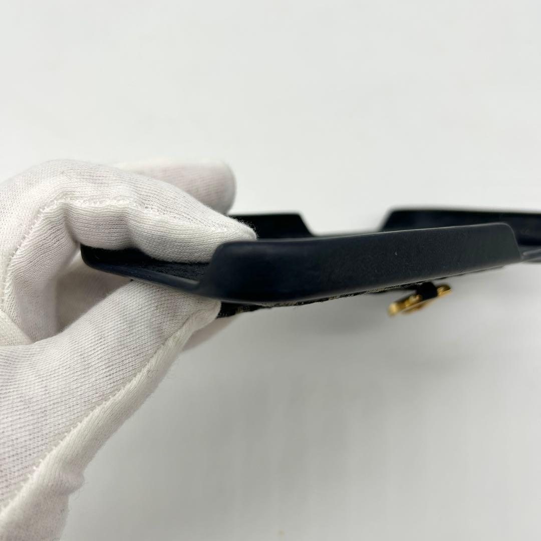 【希少】ディオール iPhoneケース サドル トロッター 紺 Max対応