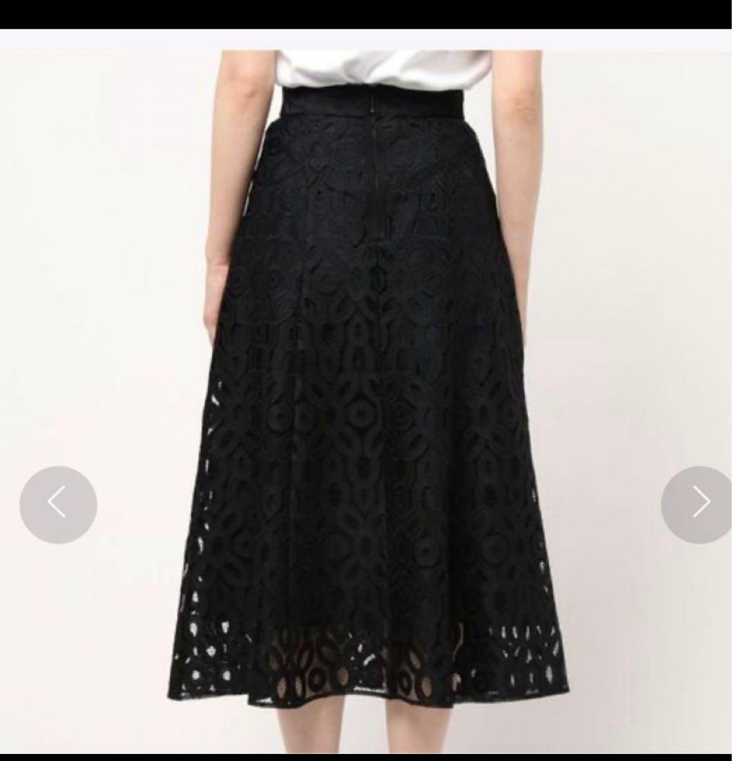美品【LOULOU WILLOUGHBY】サークルレーススカート