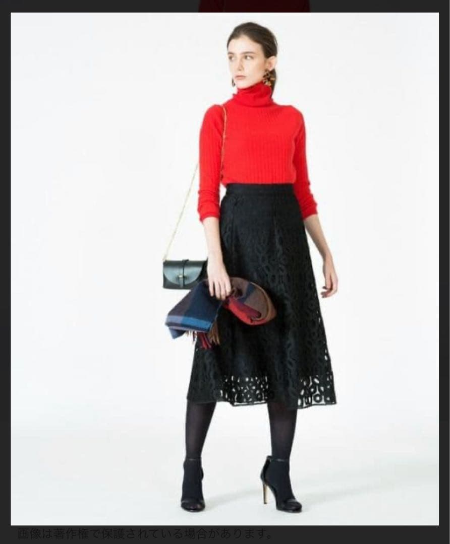 美品【LOULOU WILLOUGHBY】サークルレーススカート