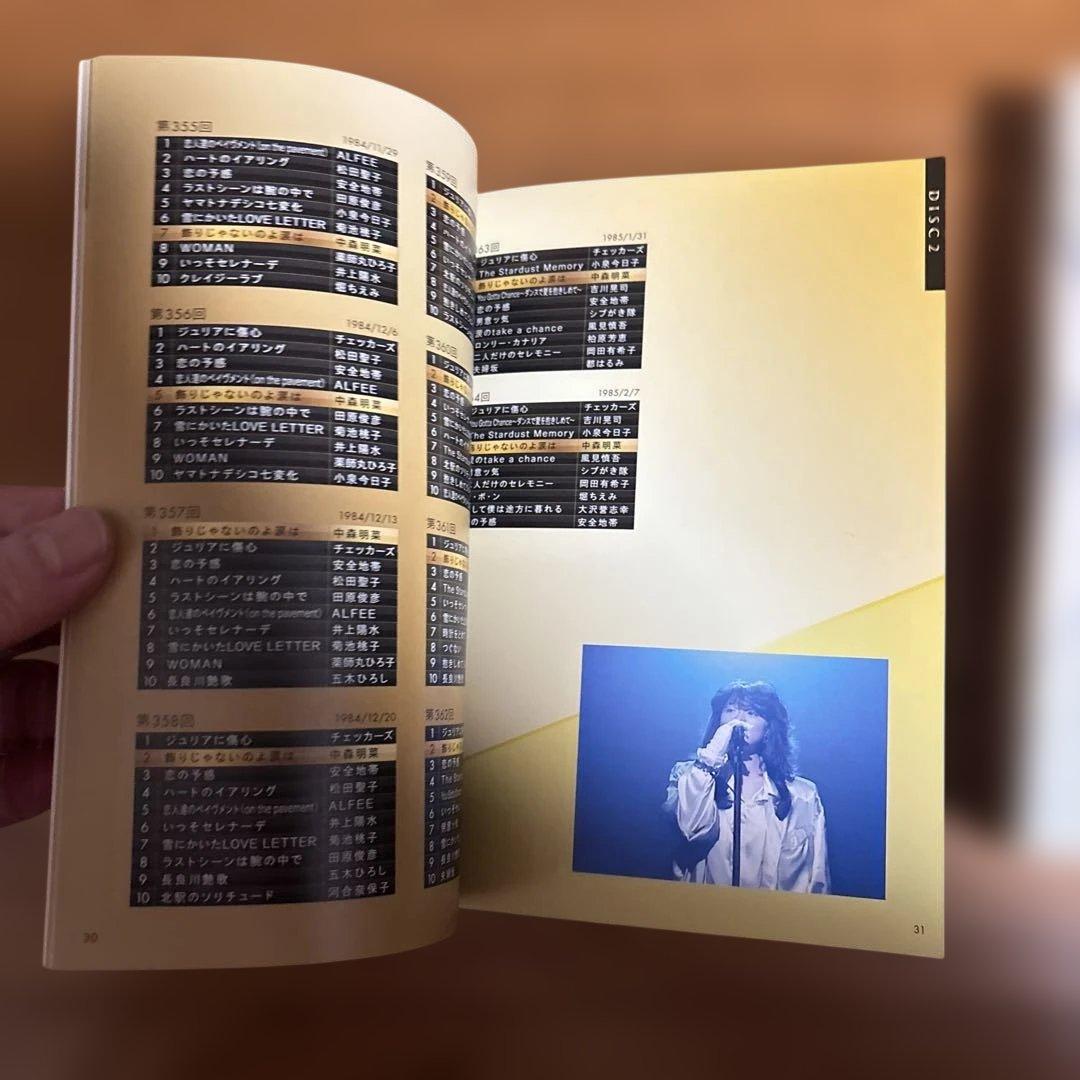 ザ・ベストテン 中森明菜 プレミアム BOX