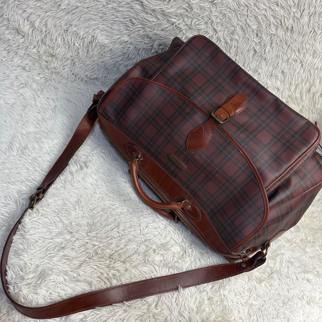 美品 ポロラルフローレン ヴィンテージ 2way 大型ボストンバッグ 旅行用