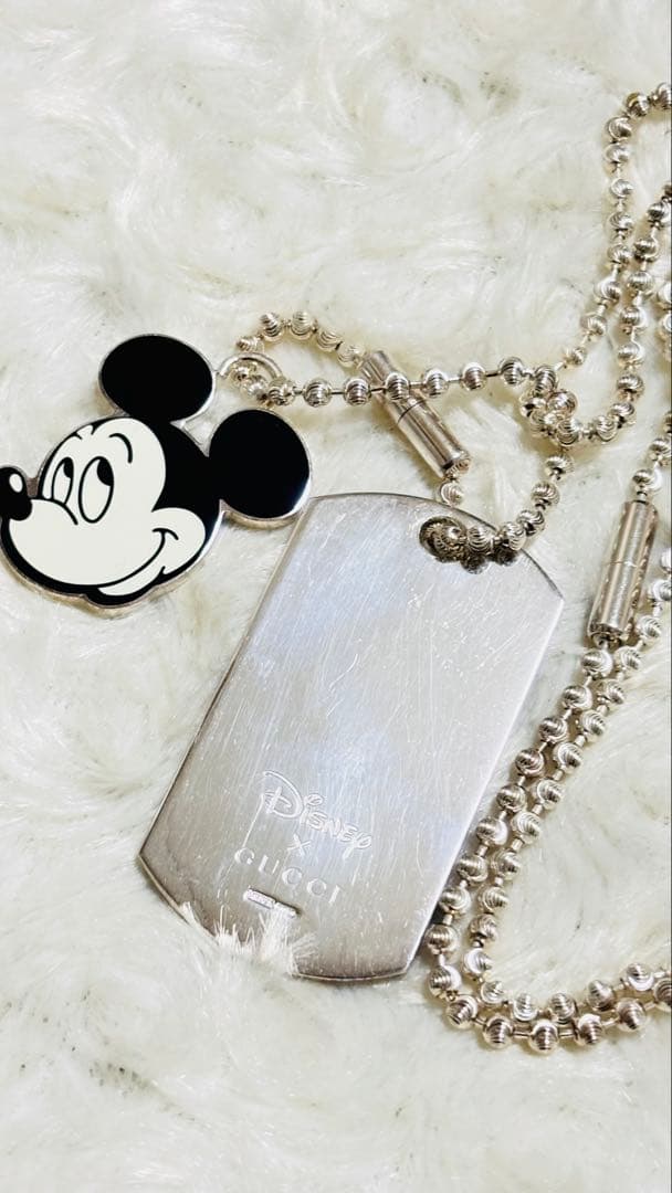 値段交渉あり！Disney x Gucci ミッキー ネックレス