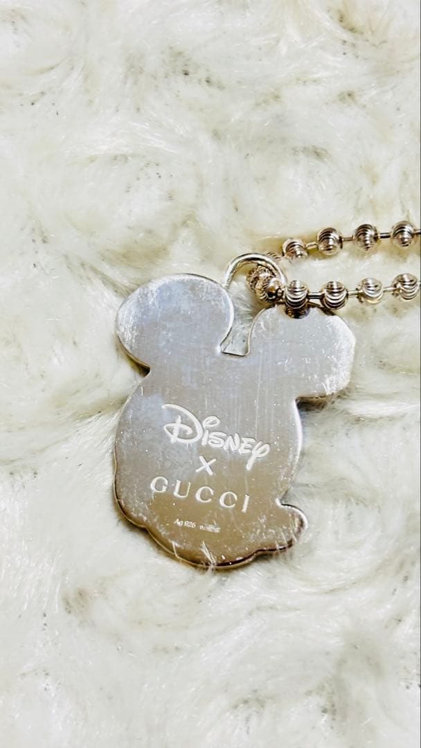値段交渉あり！Disney x Gucci ミッキー ネックレス