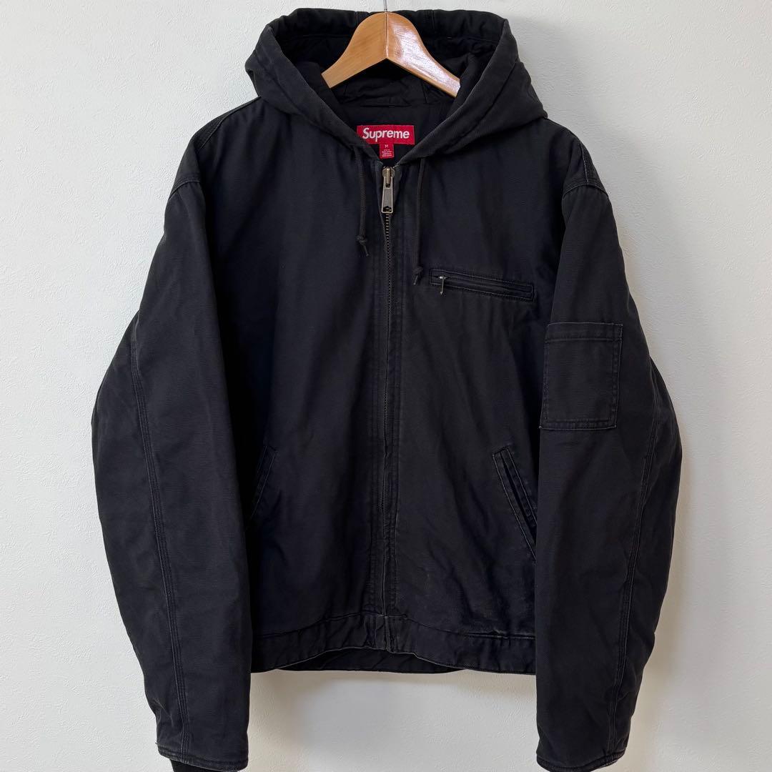 Supreme Thrasher Hooded Work Jacket M 黒