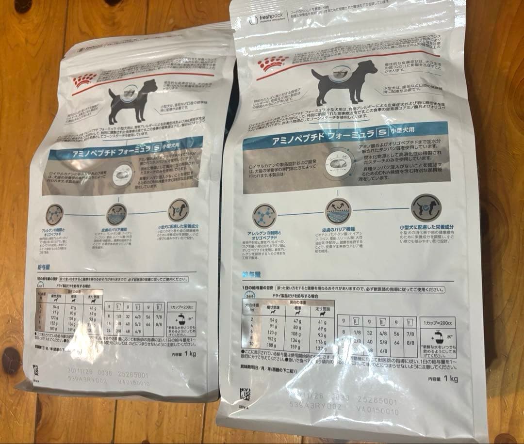  CANIN アミノペプチドフォーミュラ 1kg 小型犬用