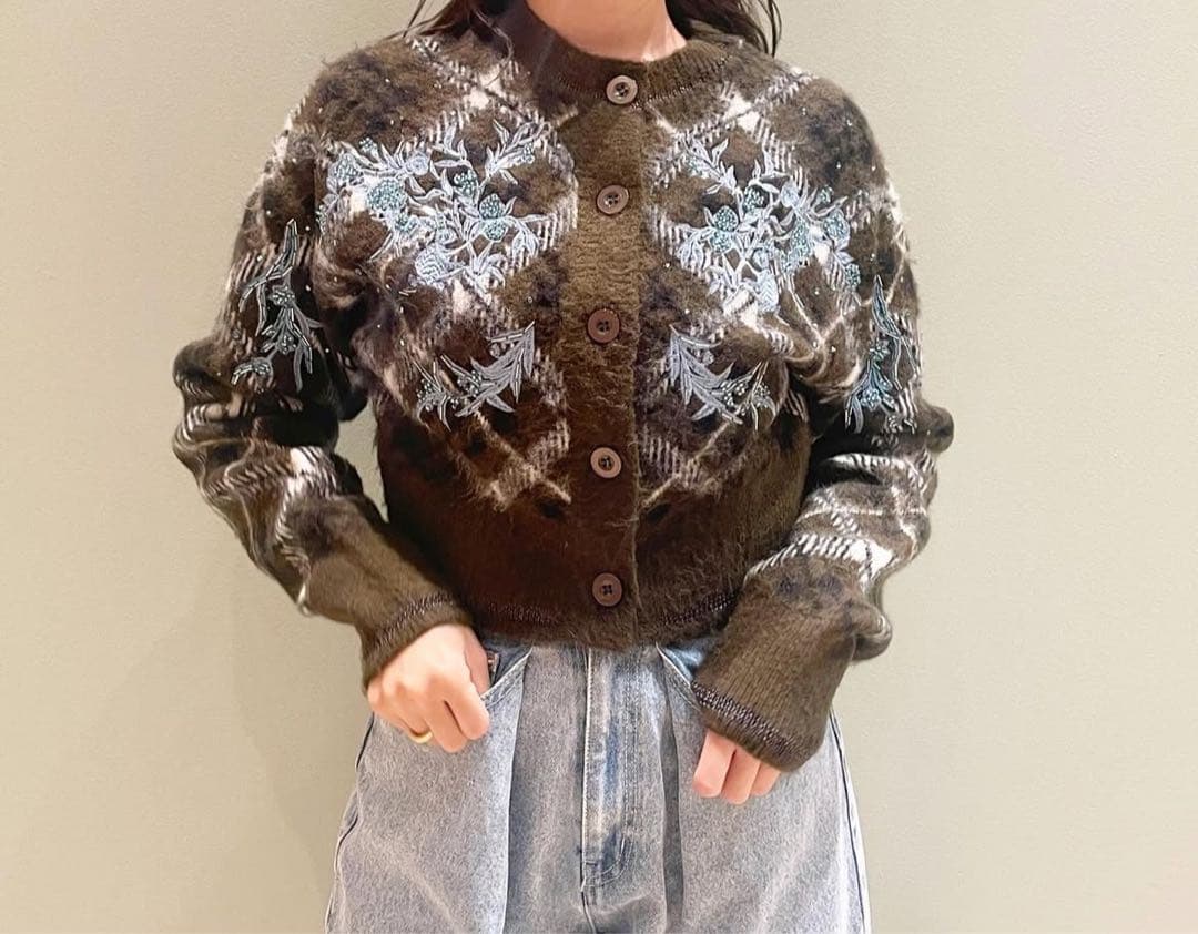 LILY BROWN‪ KEITAMARUYAMA カーディガン