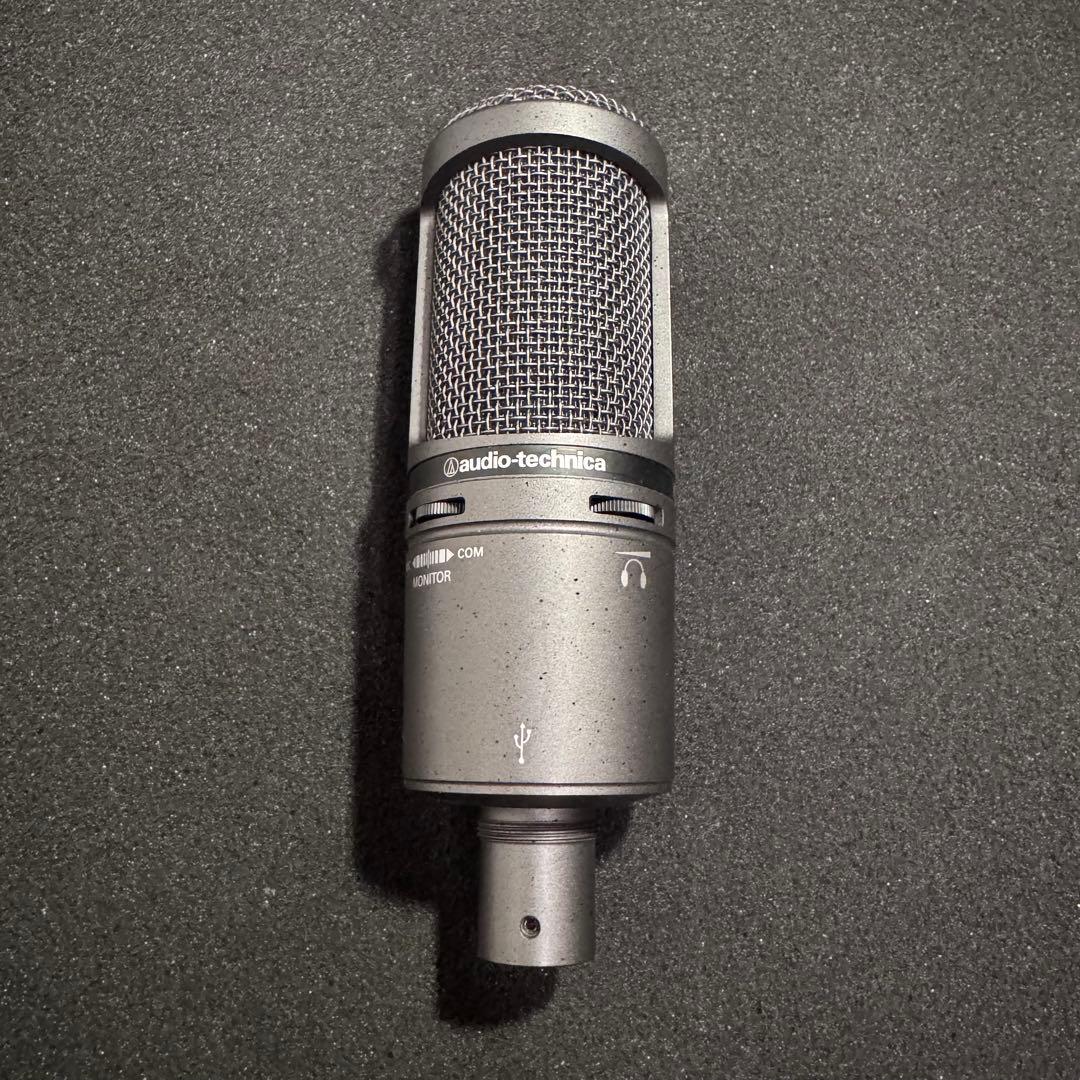 美品 audio-technica AT2020USB+ コンデンサーマイク