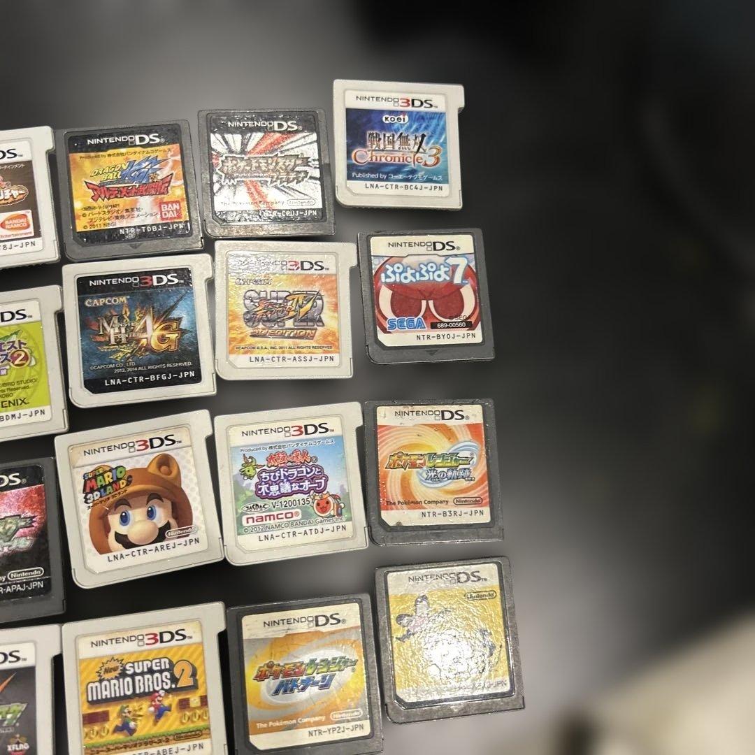 3DS ソフト　カセット　25本セット　バラ売り場対応します！！　ドラクエ