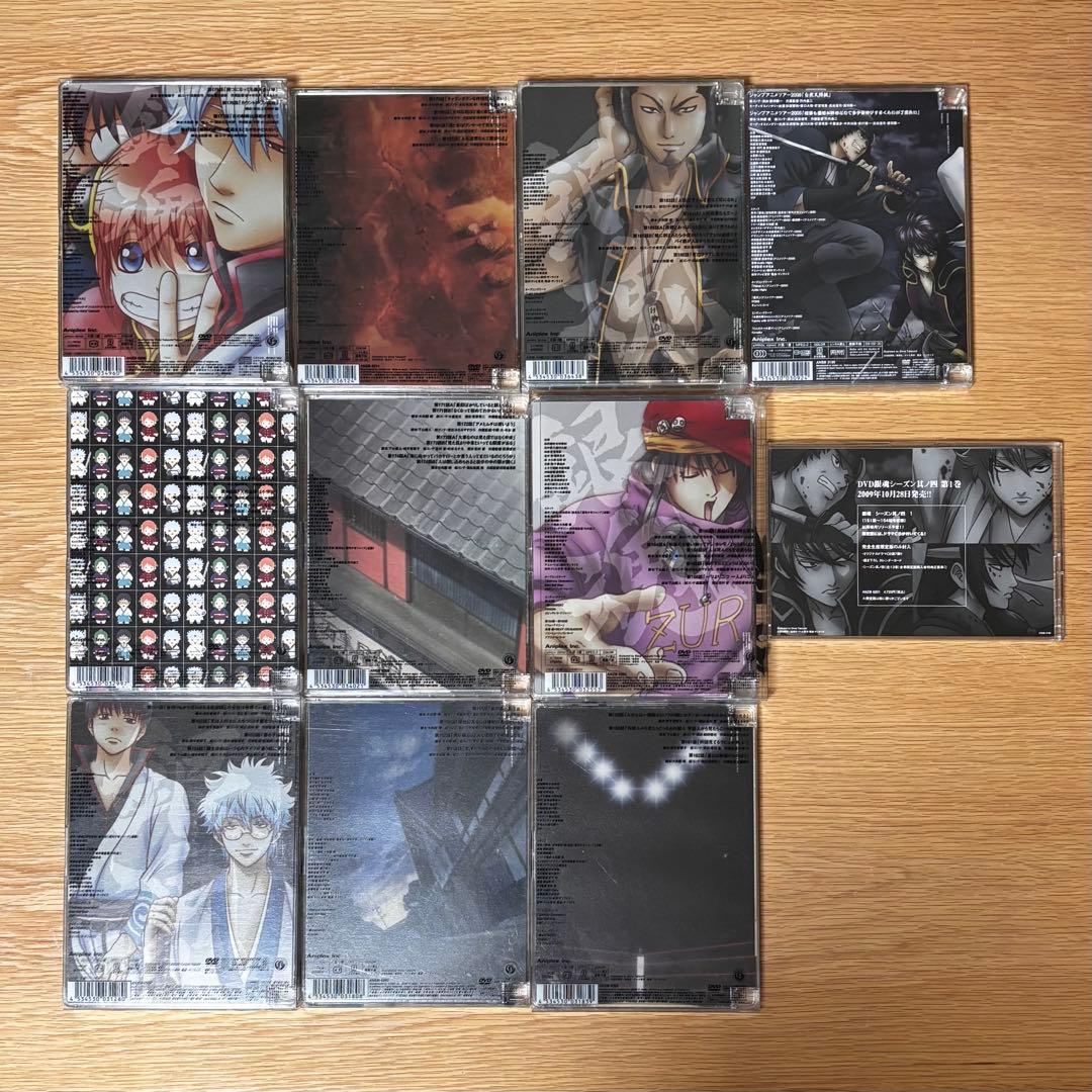 アニメ 銀魂 シーズン其の弐 シーズン其の参 シーズン其の四 DVD おまけ付き