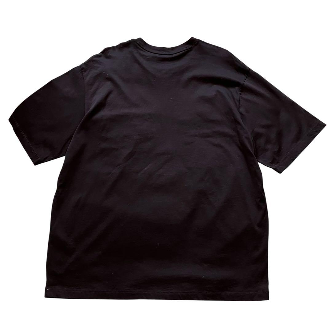 極美品 アルマーニ エクスチェンジ ナイロンポケットtシャツ 黒 XL