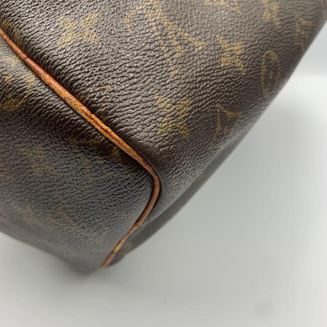 LOUIS VUITTON M41526 スピーディ30 モノグラム 南京錠 茶