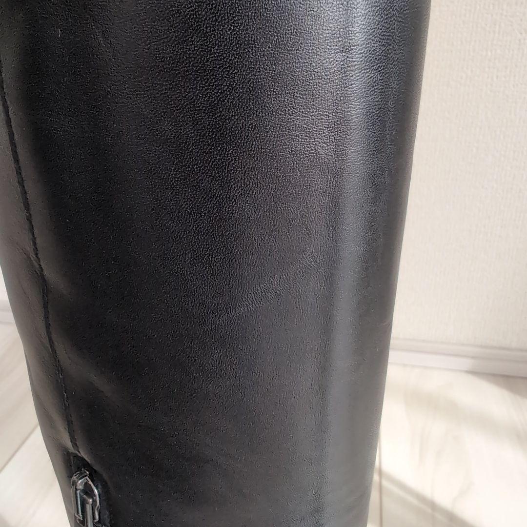 新品未使用【REMME/レメ】 BASICロングブーツ黒　35　22.5cm