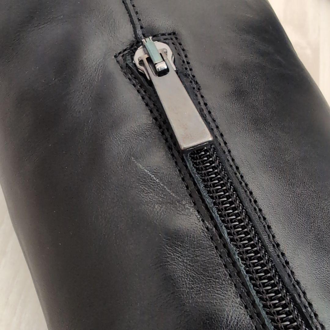 新品未使用【REMME/レメ】 BASICロングブーツ黒　35　22.5cm