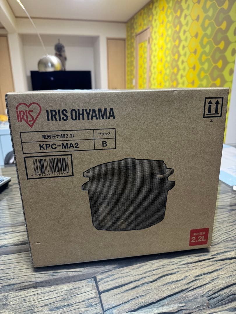IRIS OHYAMA 電気圧力鍋 KPC-MA2 2.2L