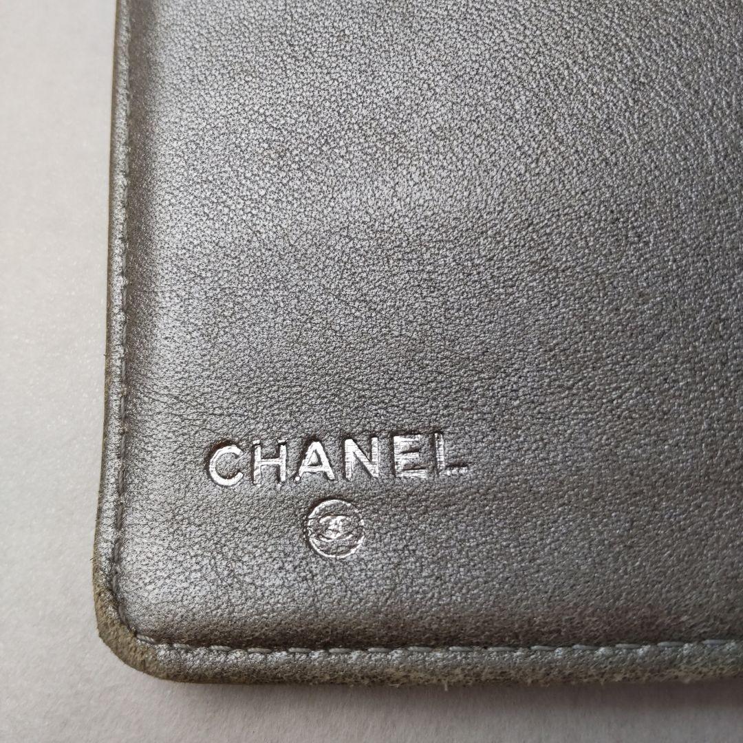 CHANEL シャネル カメリア ココマーク 2つ折り 長財布