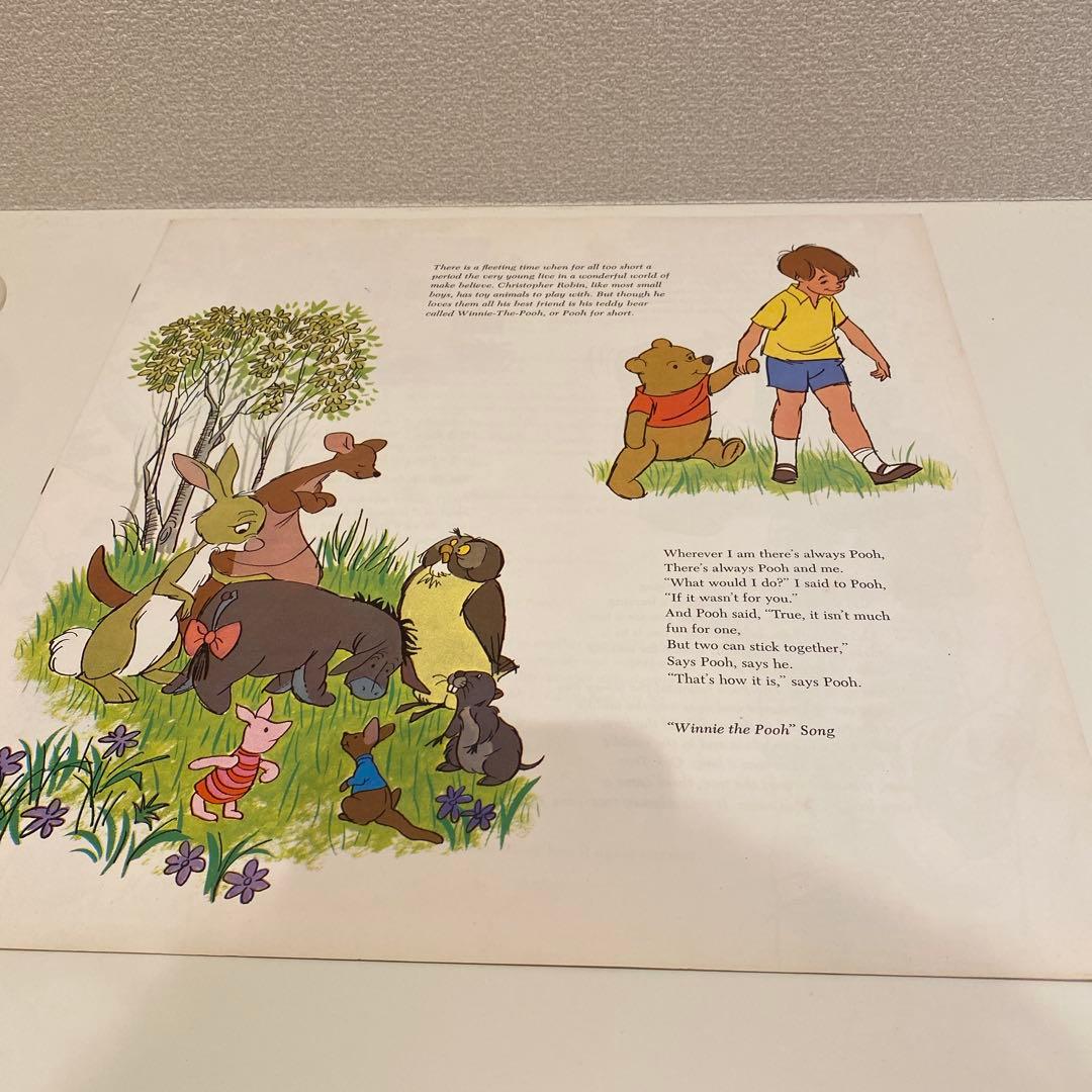 クマのプーさん Winnie the Pooh ディズニー サントラ LP盤