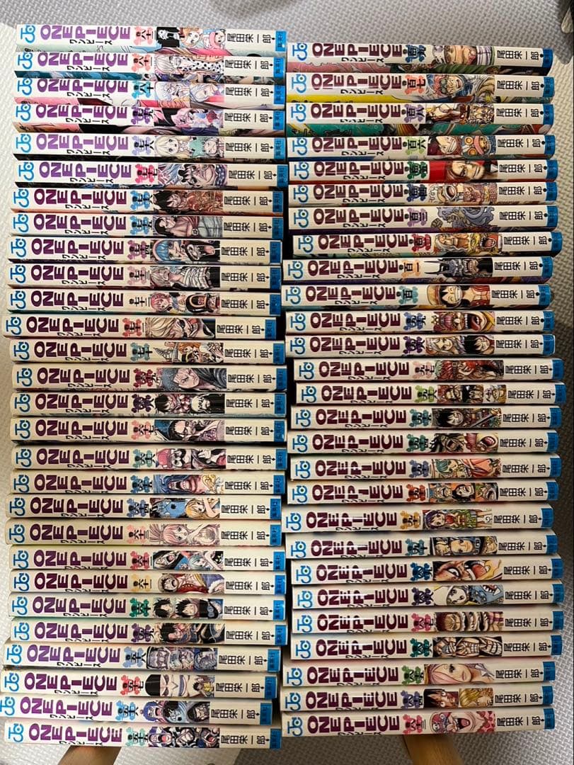 ワンピース　1-108巻