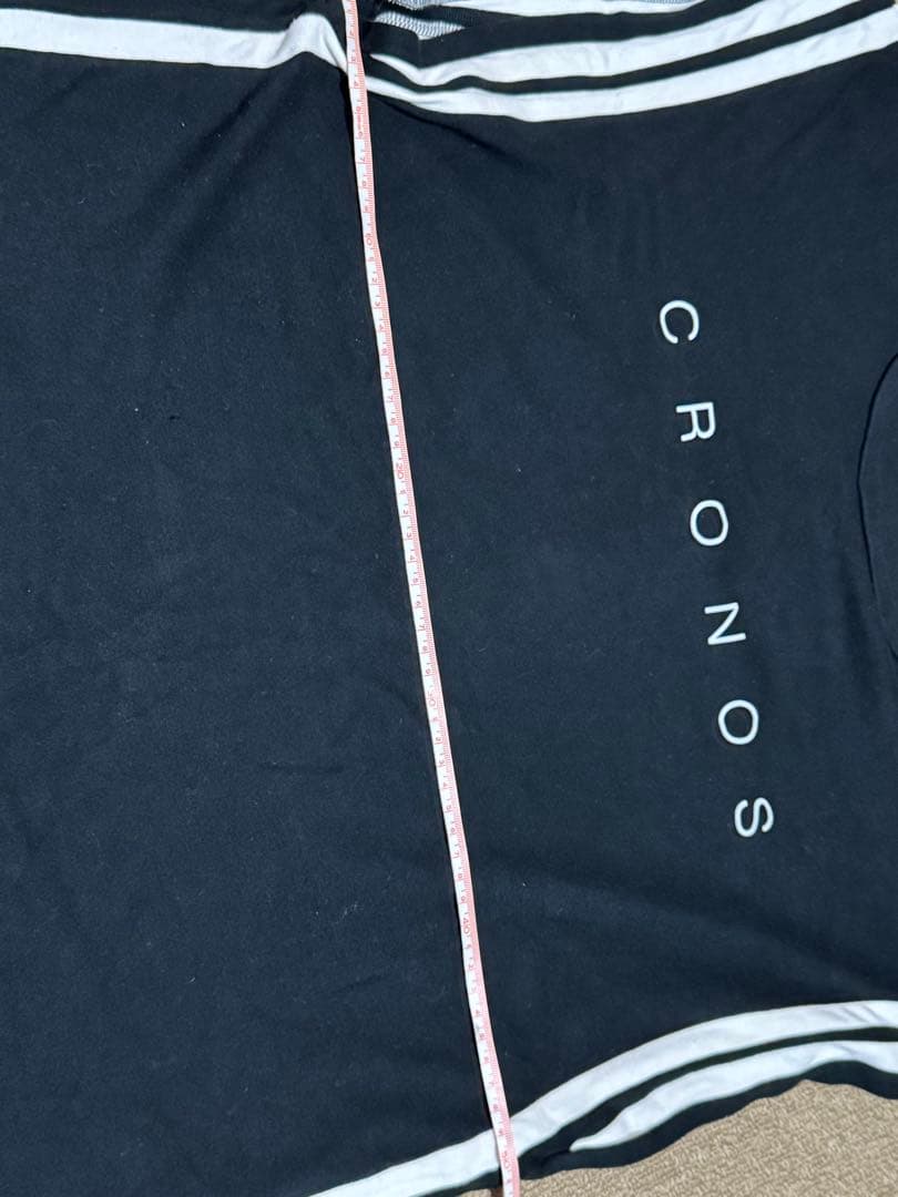 しまwoman　CRONOS ブラック スリーブレスタンクトップ