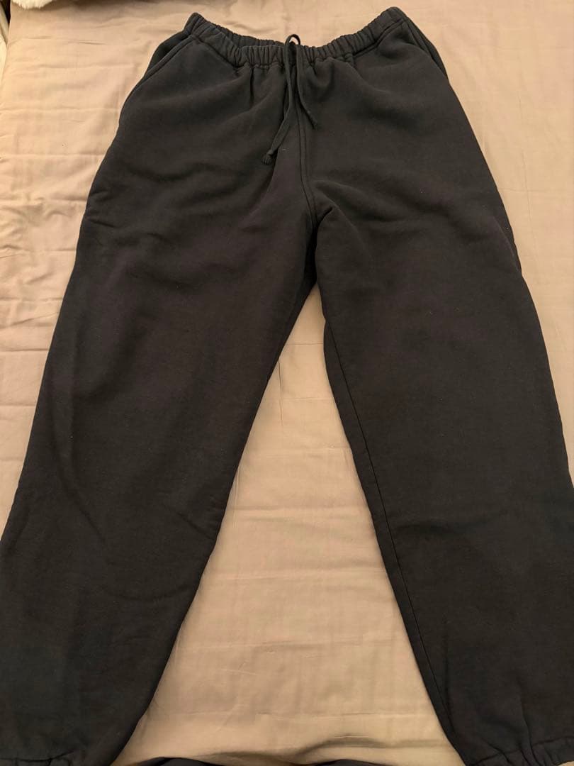 COMOLI コットン吊裏毛パーカー&パンツ　セットアップ