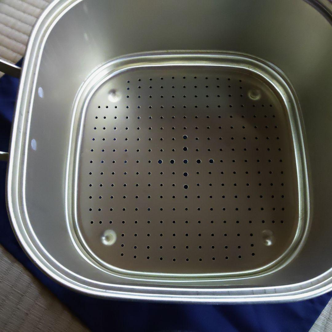 RIKEN 3段式蒸し器 26センチ