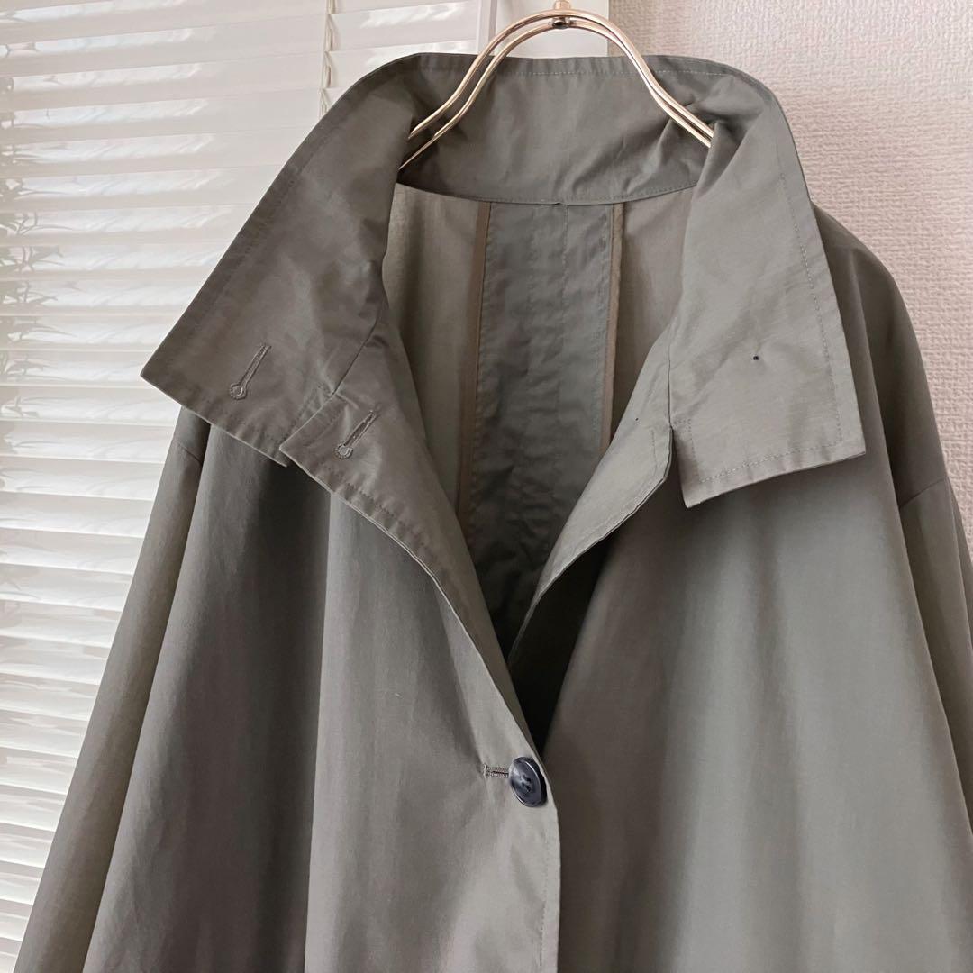 25SS JOURNAL STANDARD ドライクロスハイネックコート グレー