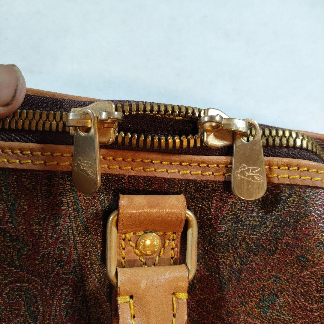 い　B ETRO　エトロ　ボストンバッグ　ペイズリー柄