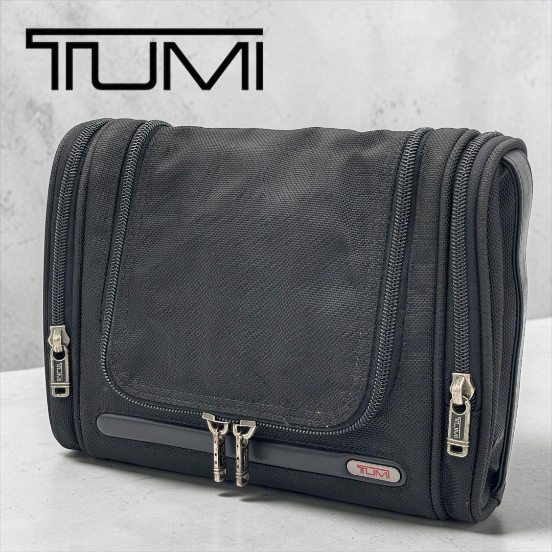 TUMI ALPHA II トゥミ トラベルポーチ 22191DH ブラック