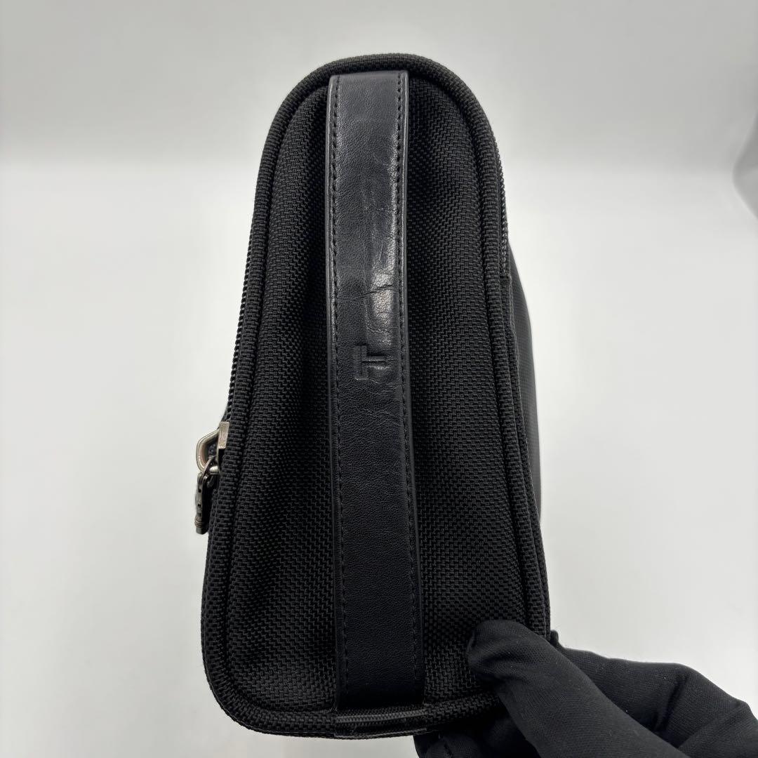 TUMI ALPHA II トゥミ トラベルポーチ 22191DH ブラック